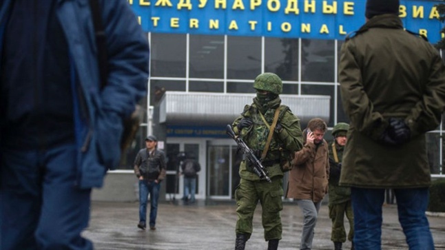 Krimea under Russia's control