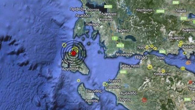 Ισχυρός σεισμός στην Κεφαλονιά – Έγινε αισθητός ακόμη και στην...
